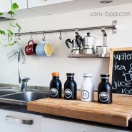 Gourde inox 500 ml Noir