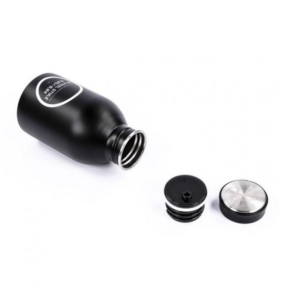Gourde bidon verseur 250 ml -  Noir