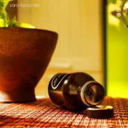 Gourde bidon verseur 250 ml - Noir