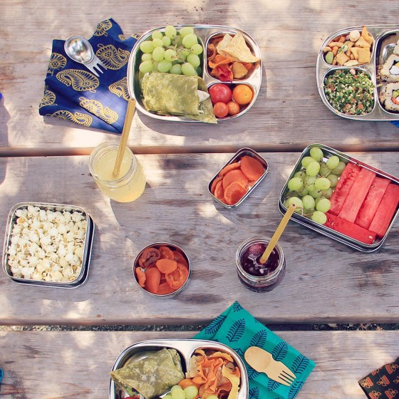Plateau repas inox Kids