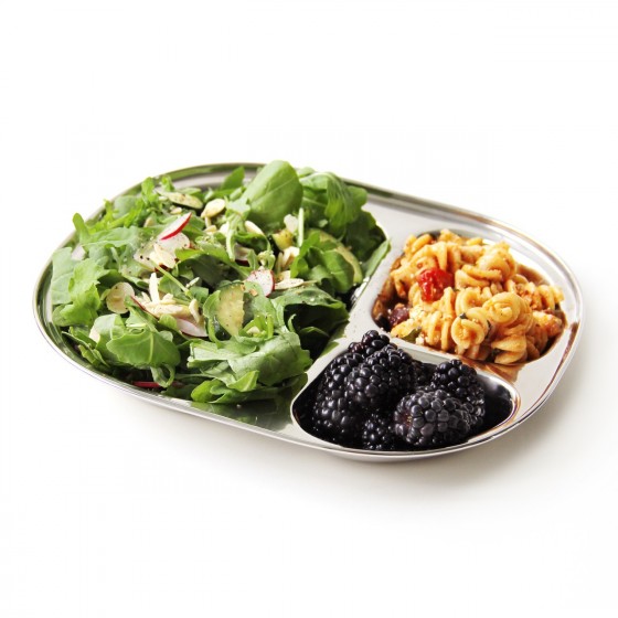 Plateau repas inox