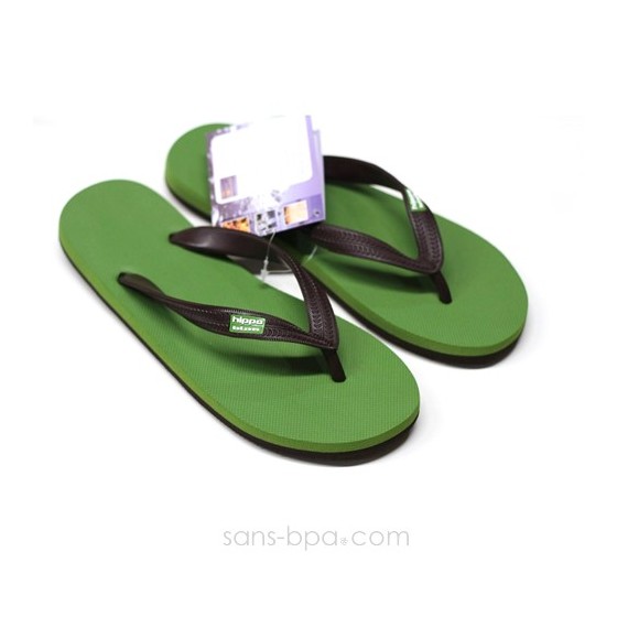 Tongs naturelles GREEN