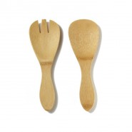 Couverts salade bambou Courts