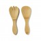 Couverts salade bambou Courts
