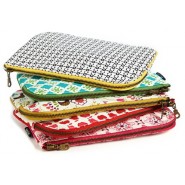 Trousse coton bio - GREEN FLOWER - Keep Leaf