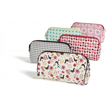 Trousse de toilette coton bio GEO 2