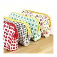 Trousse coton bio BLACK & WHITE