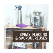 Vaporisateurs, flacons et saupoudreuses