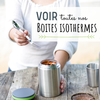 Boites repas isothermes inox longue conservation