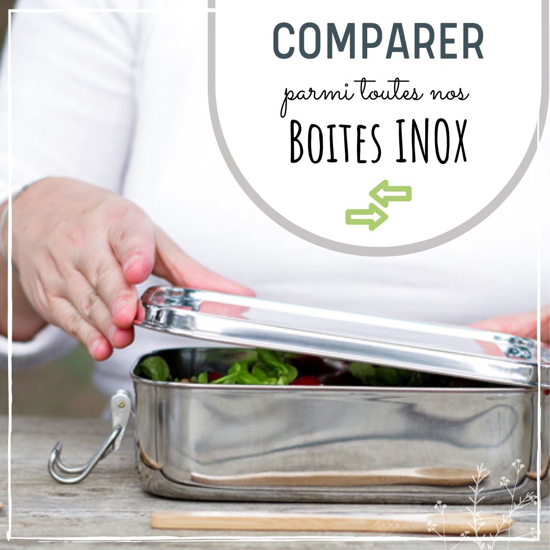 Comparer boite et contenant de stockage inox sans-bpa.com