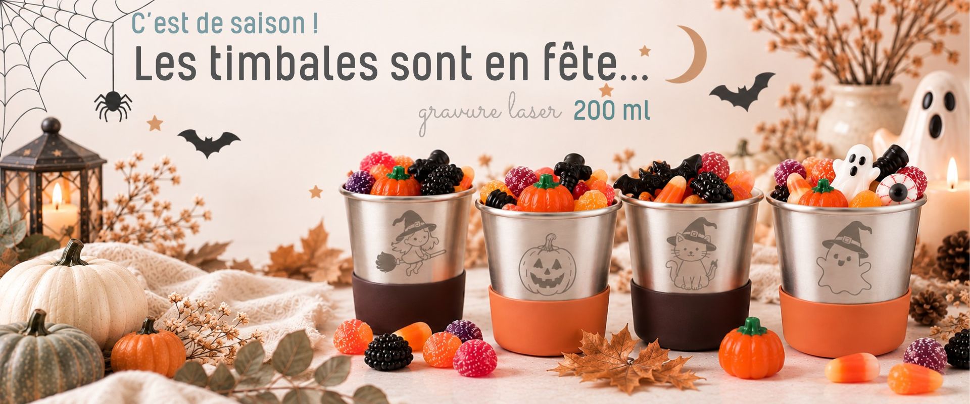 timbale inox à boire enfant sans BPA ni plastique