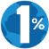 1 pourcent
